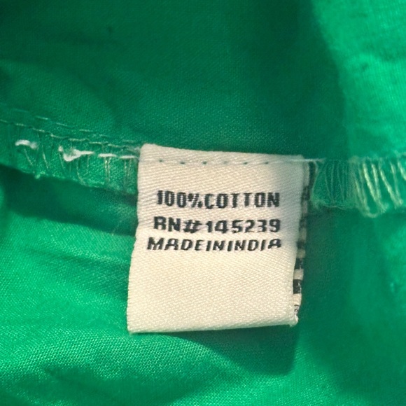 NWT sz M Sim & Sam emerald green ruched puff bubble sleeve top blouse - Picture 9 of 9